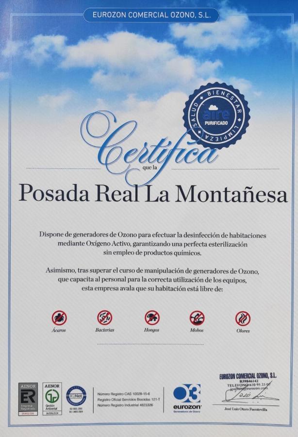 Posada Real La Montanesa Corrales De Buelna Extérieur photo